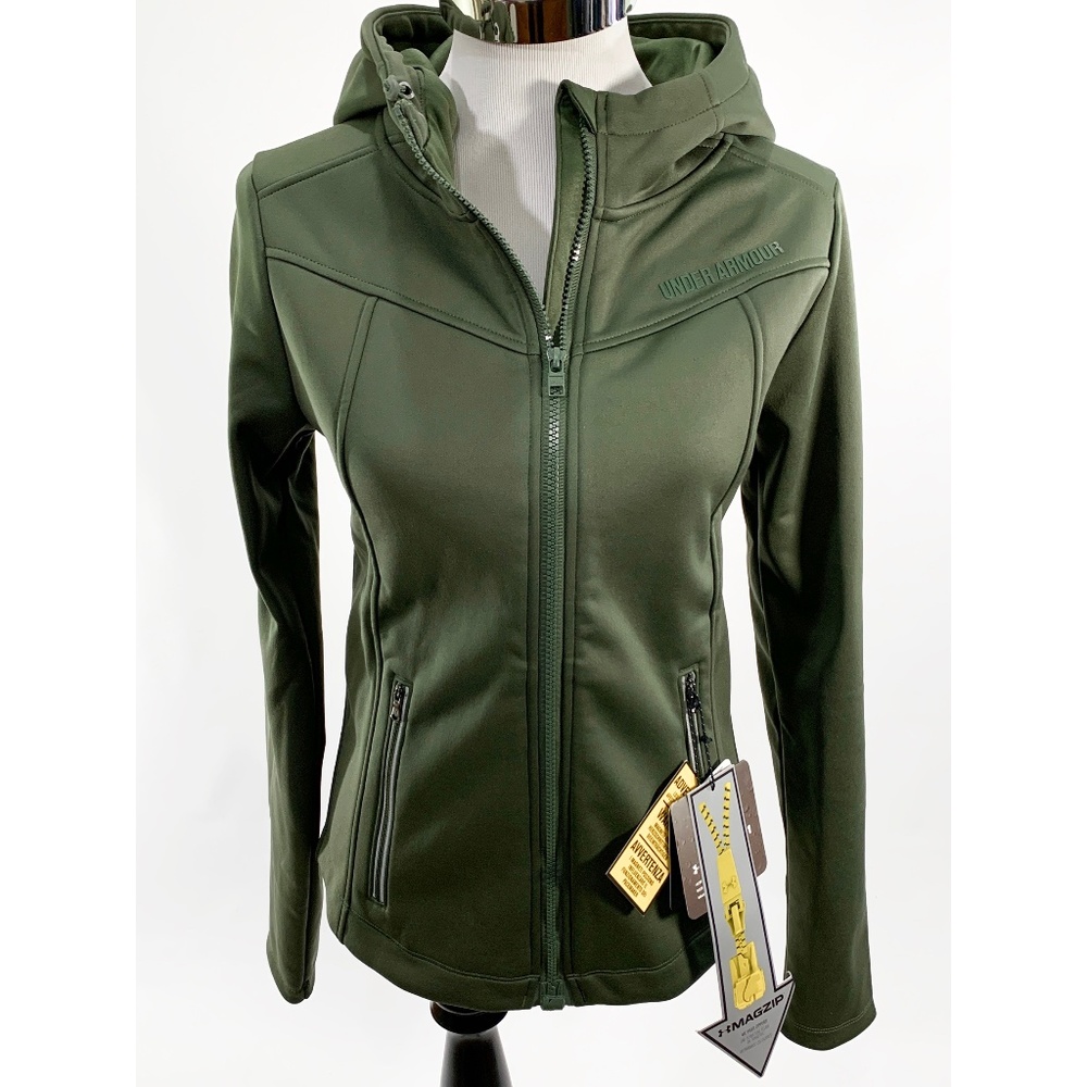 Under Armour Storm 1 Womens Magzip Hooded Jacket - Picture 1 of 8